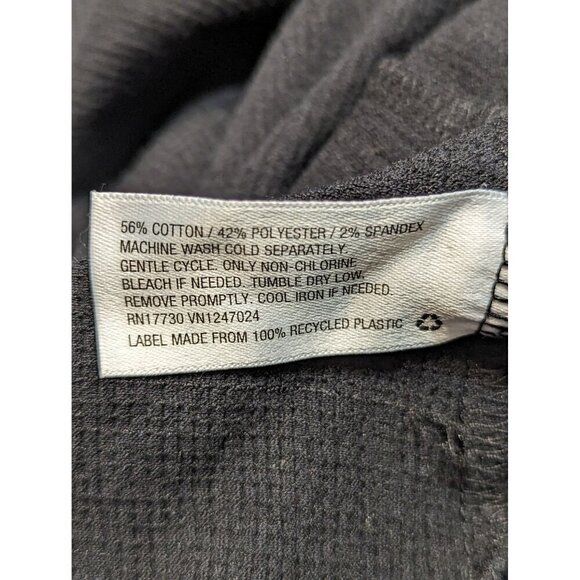 Ava & Viv Women's Black Button Front Belted Sleeveless Midi Dress Size XL - Picture 8 of 8